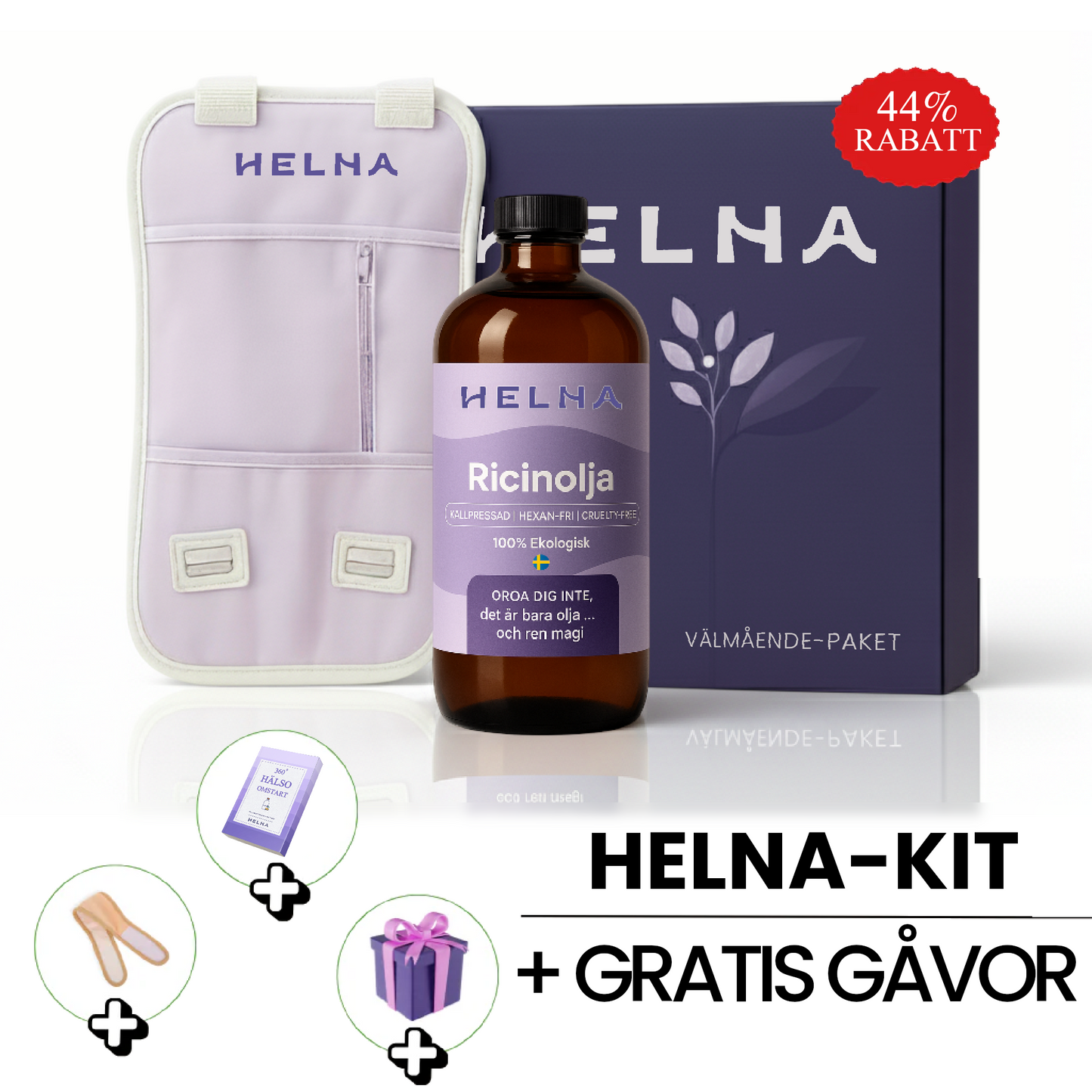 Helna Premium Ricinolje-Kit